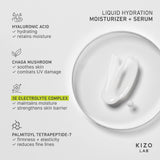 Kizo Lab Liquid Hydration Moisturizer + Serum 1.7 oz.