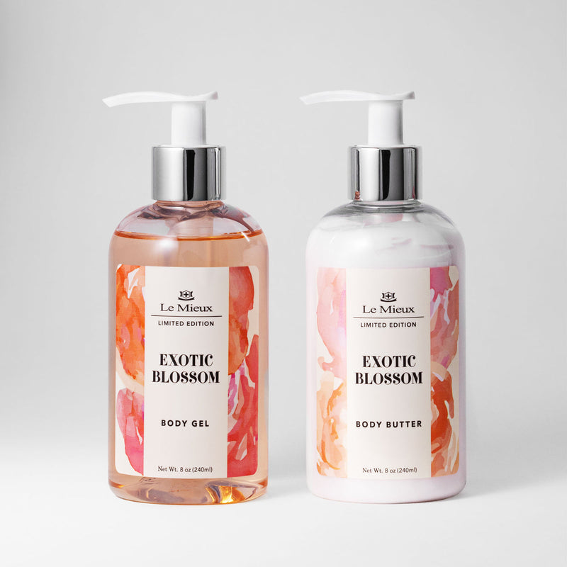 Le Mieux Exotic Blossom Body Gel & Body Butter Set